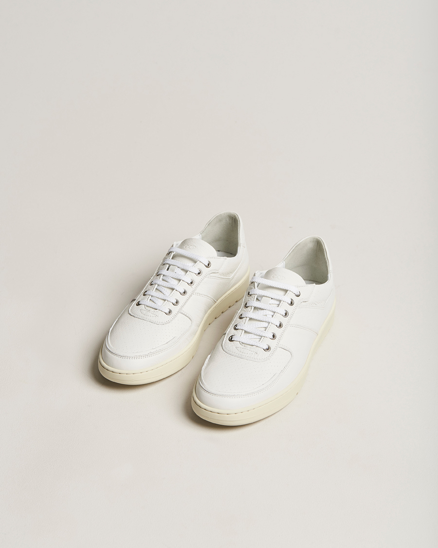 Herr | Skandinaviska specialisterNY | C.QP | Center Leather Sneaker White