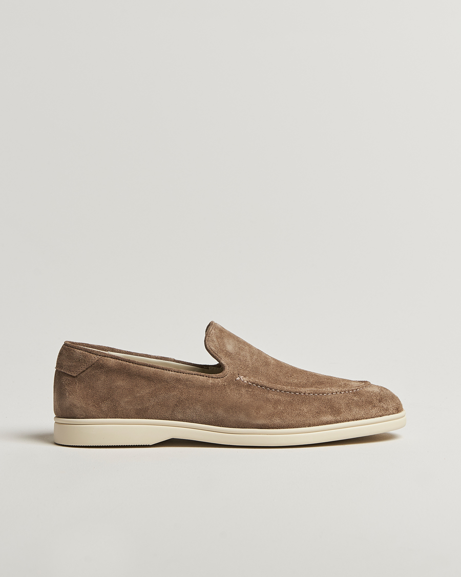 Herr | Loafers | CQP | Debonair Suede Loafers Tabac