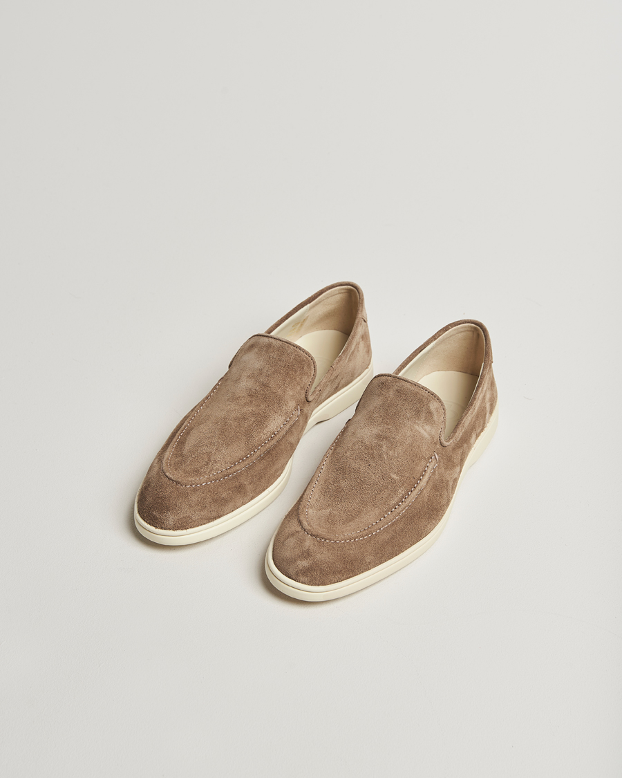 Herr | Loafers | CQP | Debonair Suede Loafers Tabac