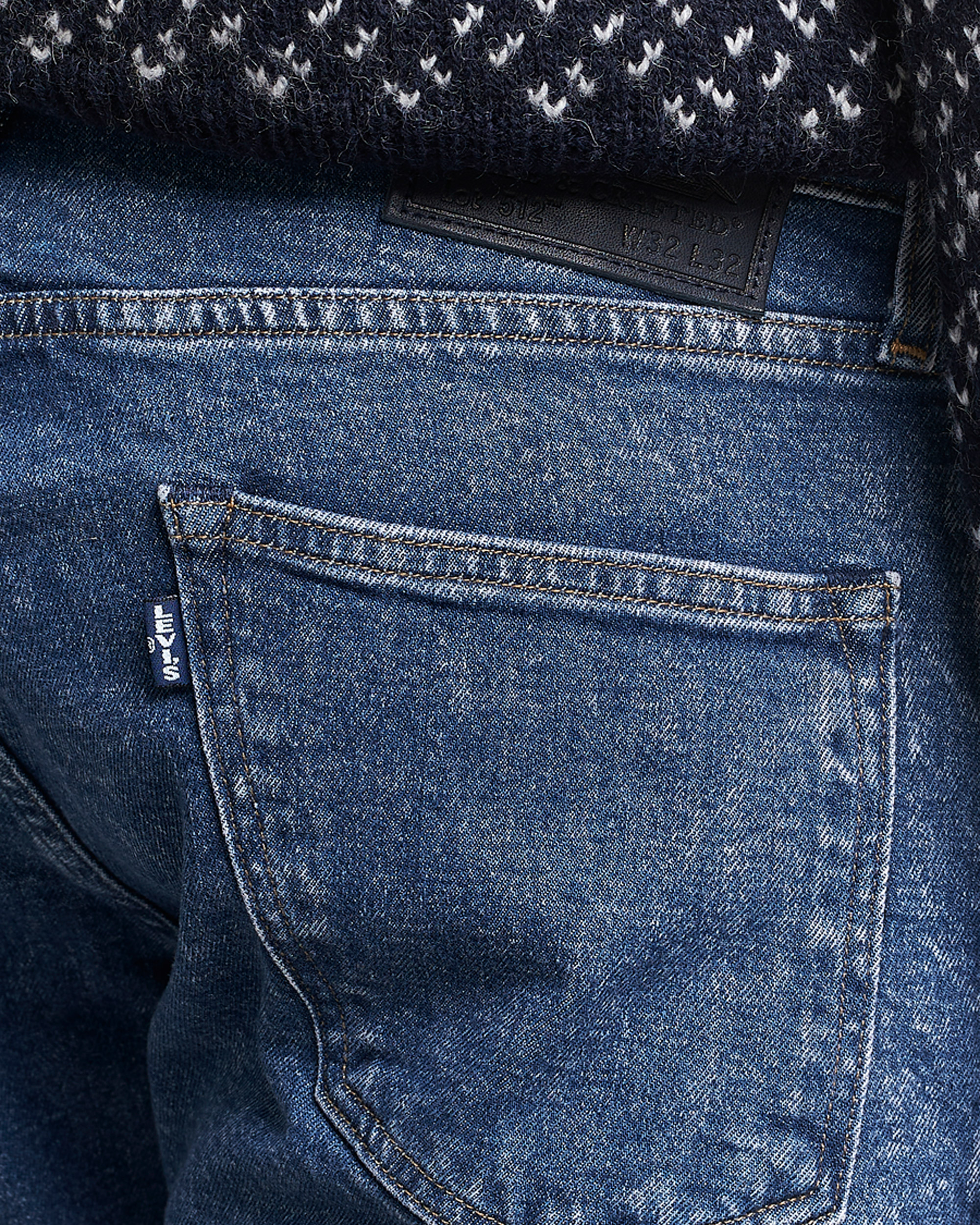 Herr | Jeans | Levi's | 512 LMC Jeans Market Indigo Worn In