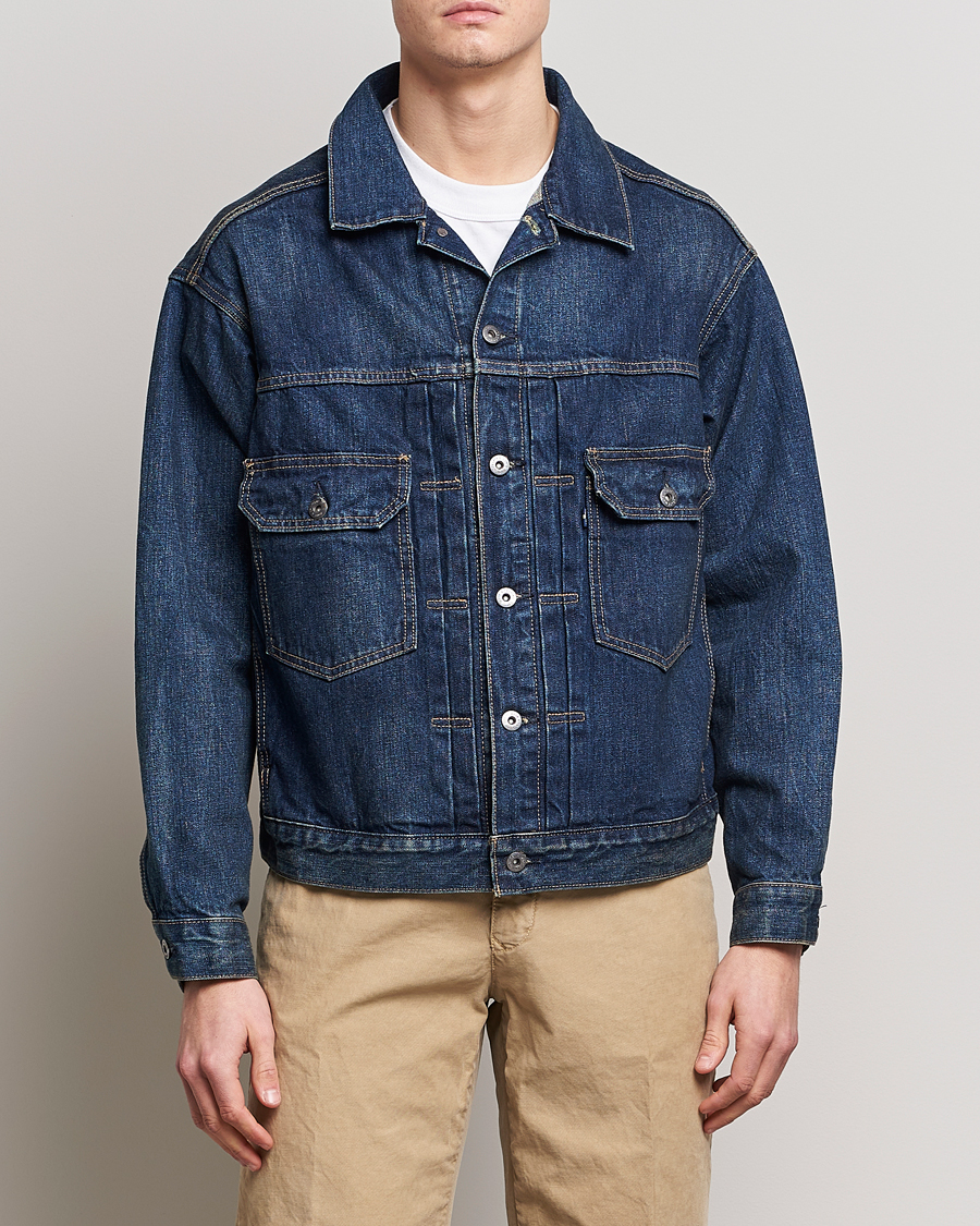 Herr | Jackor | Levi's | Oversized Denim Trucker Dark Rush