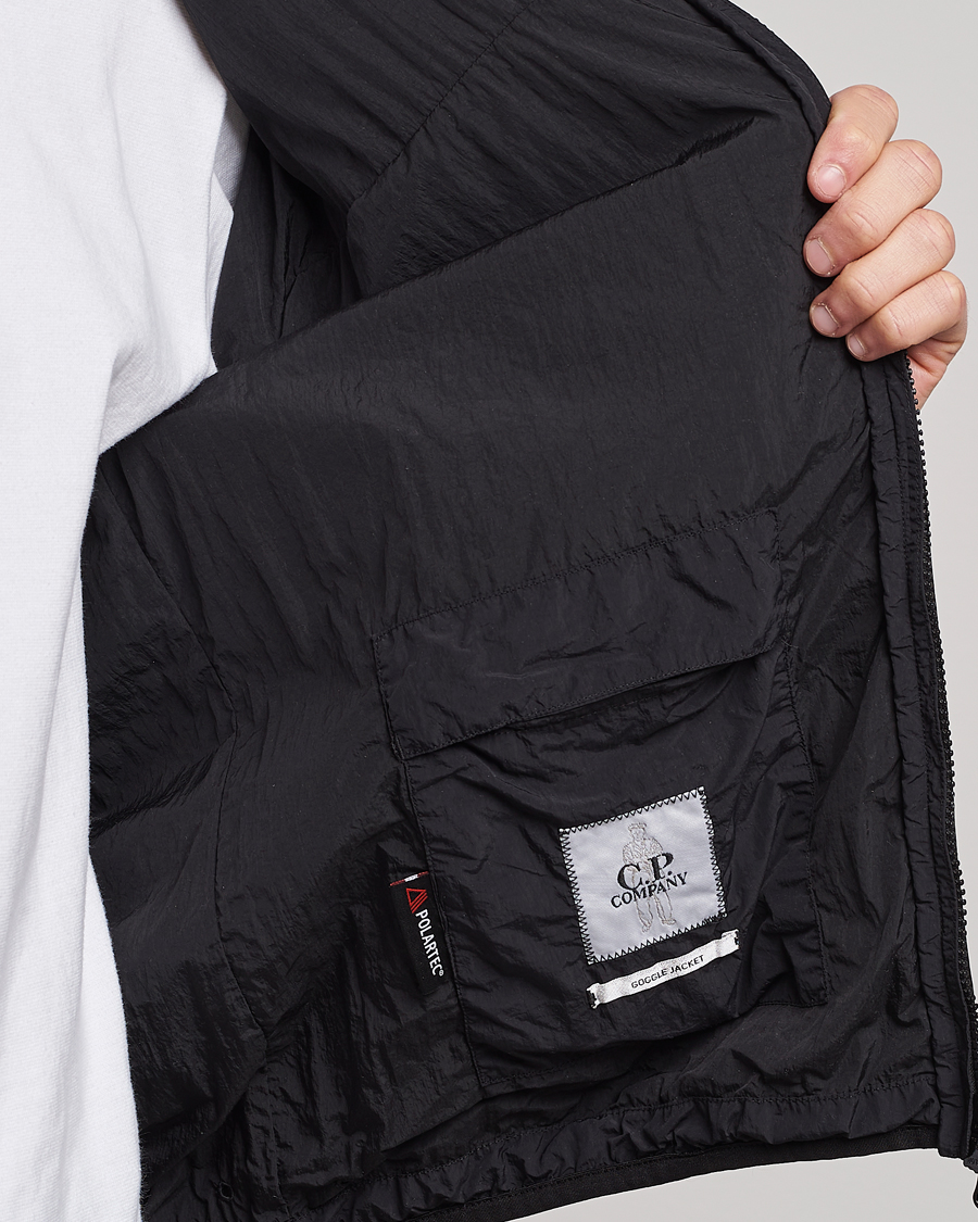 Herr | Jackor | C.P. Company | Polartek G.D.P.Nylon Hood Jacket Black