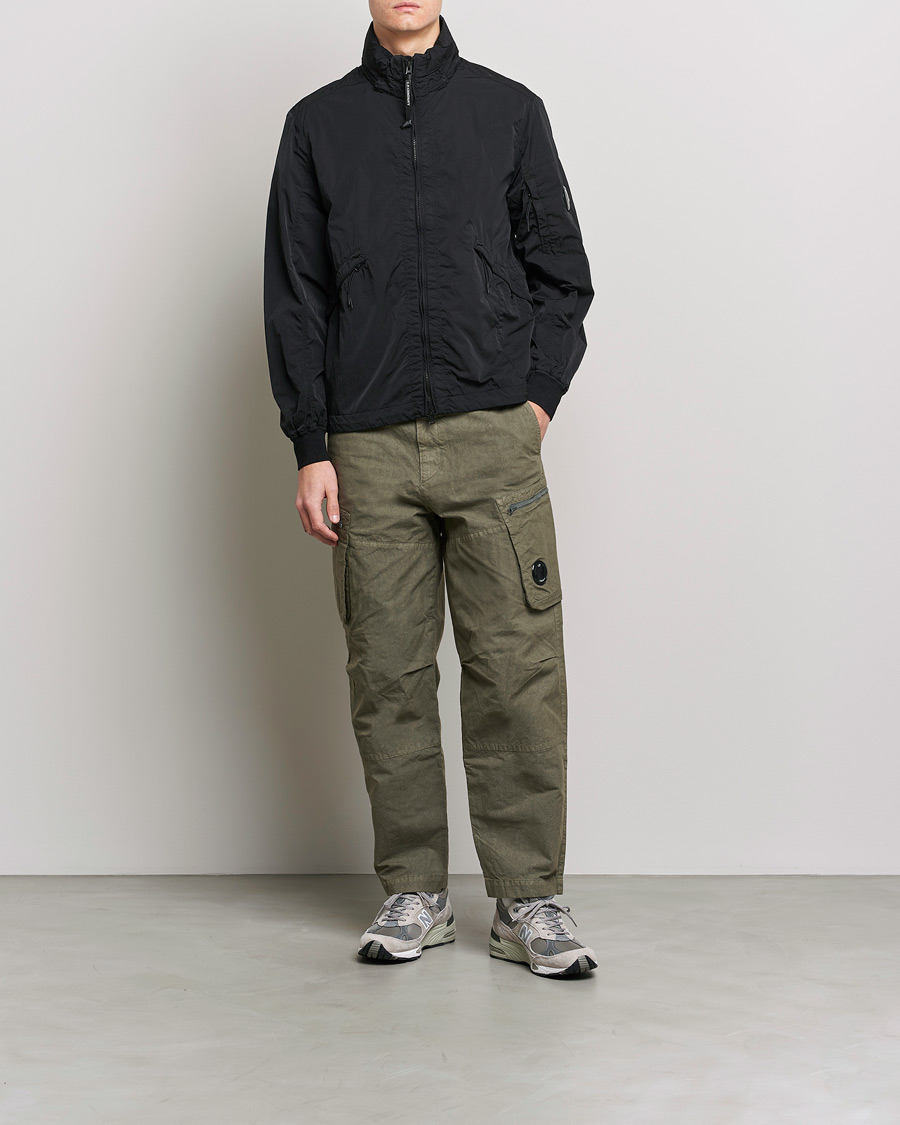 Herr | Jackor | C.P. Company | Chrome Re-cycled Nylon Jacket Black