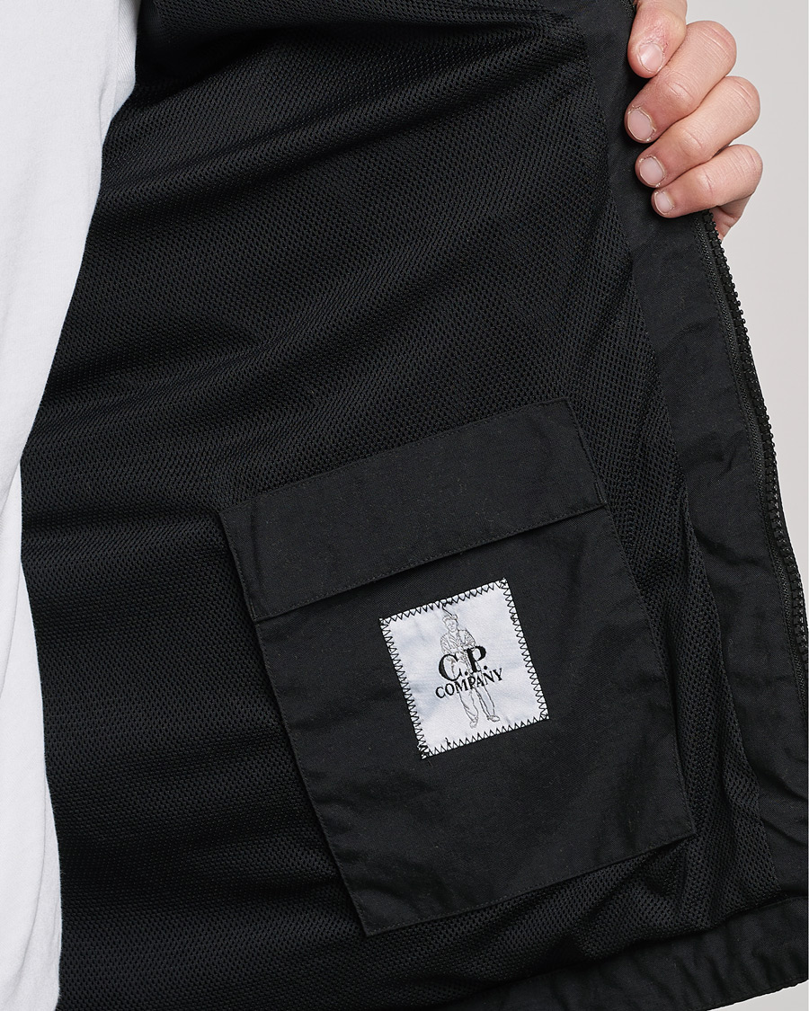 Herr | Jackor | C.P. Company | Chrome Re-cycled Nylon Jacket Black