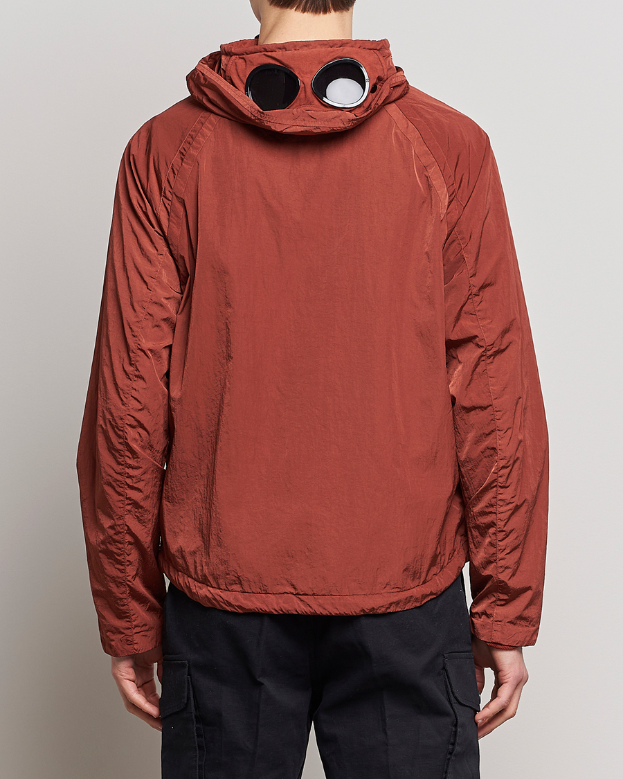 Herr | Jackor | C.P. Company | Chrome Re-cycled Nylon Goggle Jacket Rust