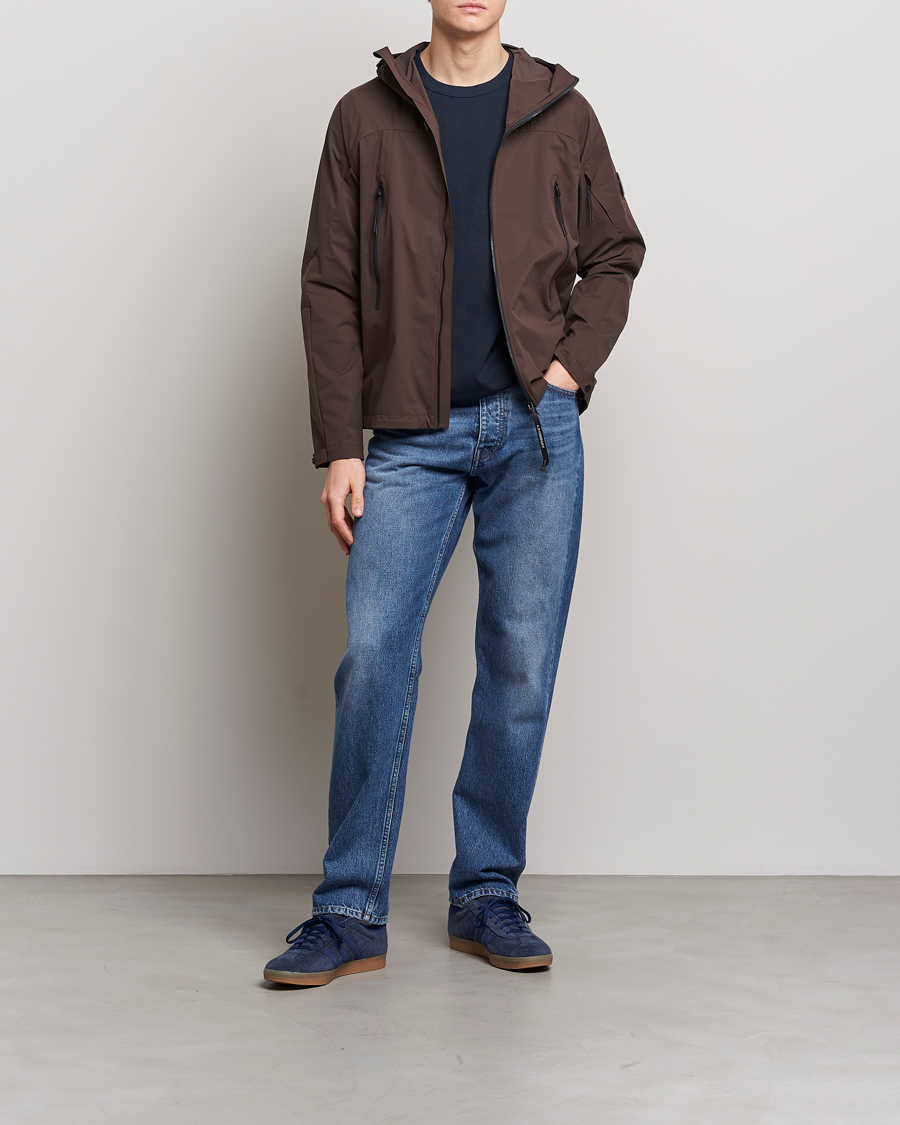 Herr | Jackor | C.P. Company | Pro-tek Hooded Lens Jacket Brown