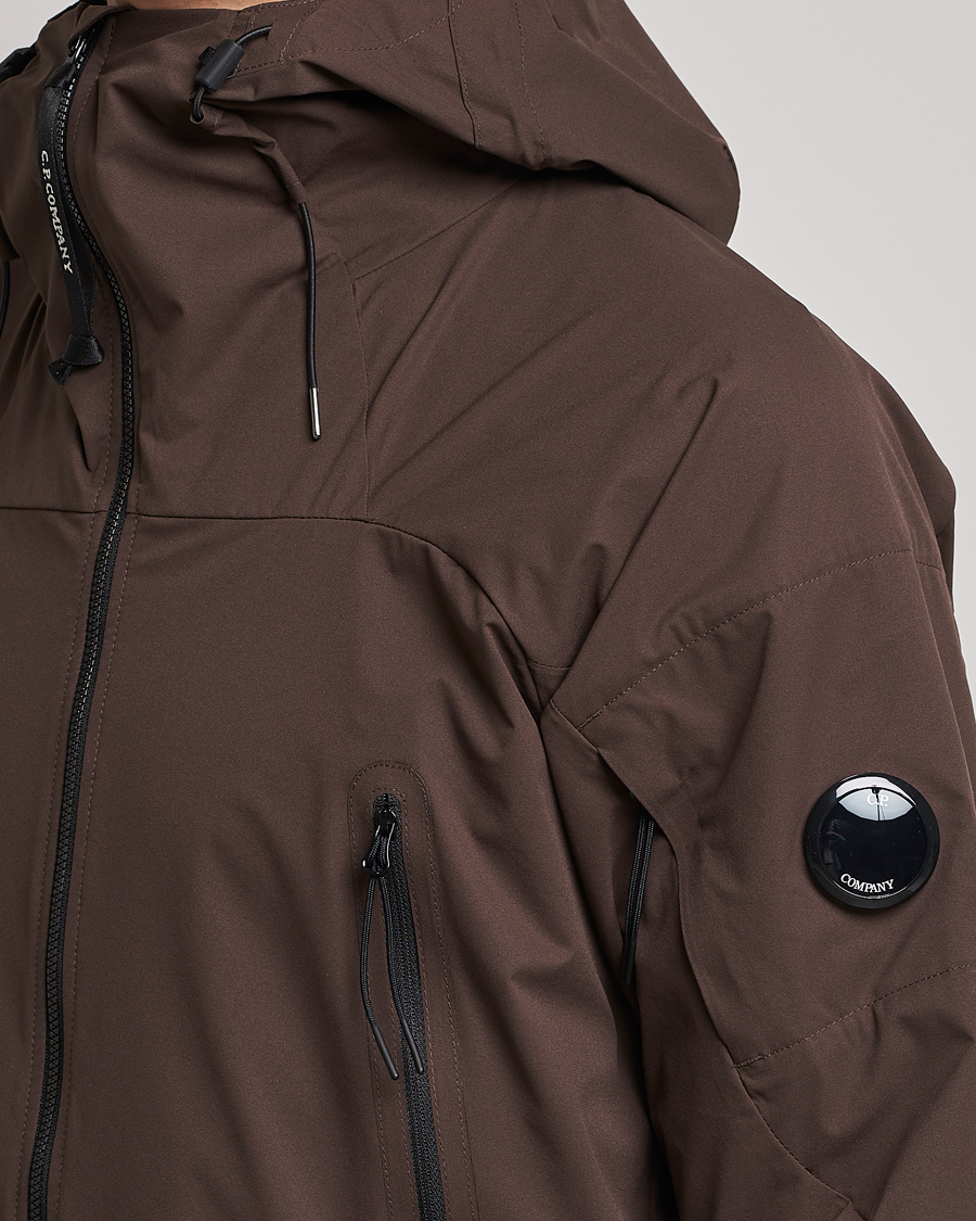 Herr | Jackor | C.P. Company | Pro-tek Hooded Lens Jacket Brown