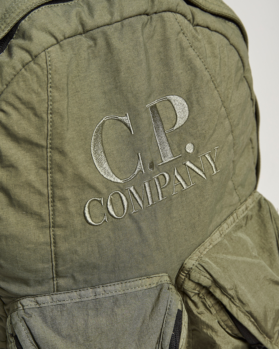 Herr | C.P. Company Taylon P Nylon Backpack Olive | C.P. Company | Taylon P Nylon Backpack Olive