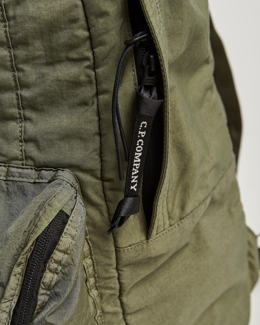 Herr | C.P. Company Taylon P Nylon Backpack Olive | C.P. Company | Taylon P Nylon Backpack Olive