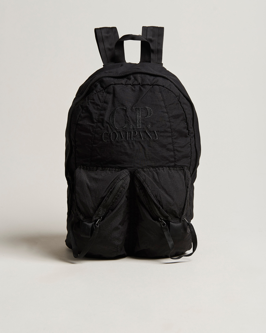 Herr | C.P. Company Taylon P Nylon Backpack Black | C.P. Company | Taylon P Nylon Backpack Black