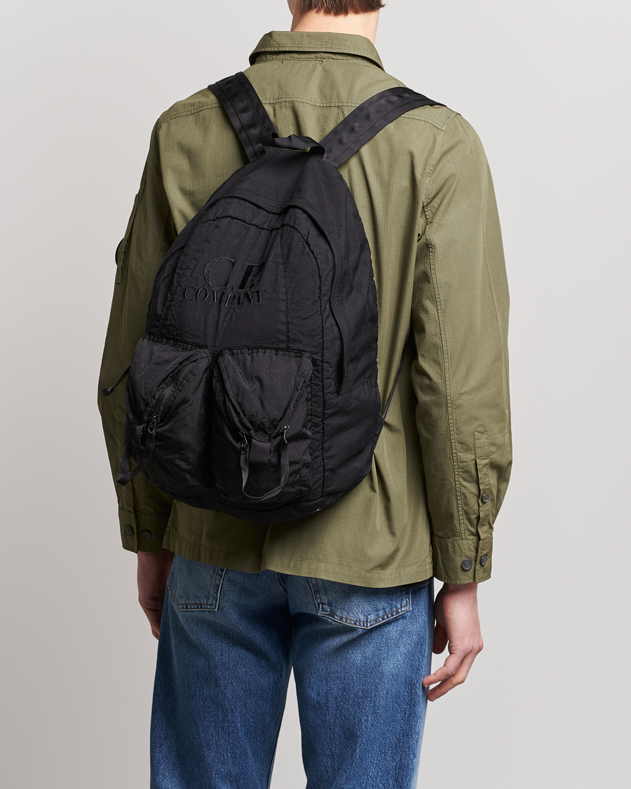 Herr | C.P. Company Taylon P Nylon Backpack Black | C.P. Company | Taylon P Nylon Backpack Black
