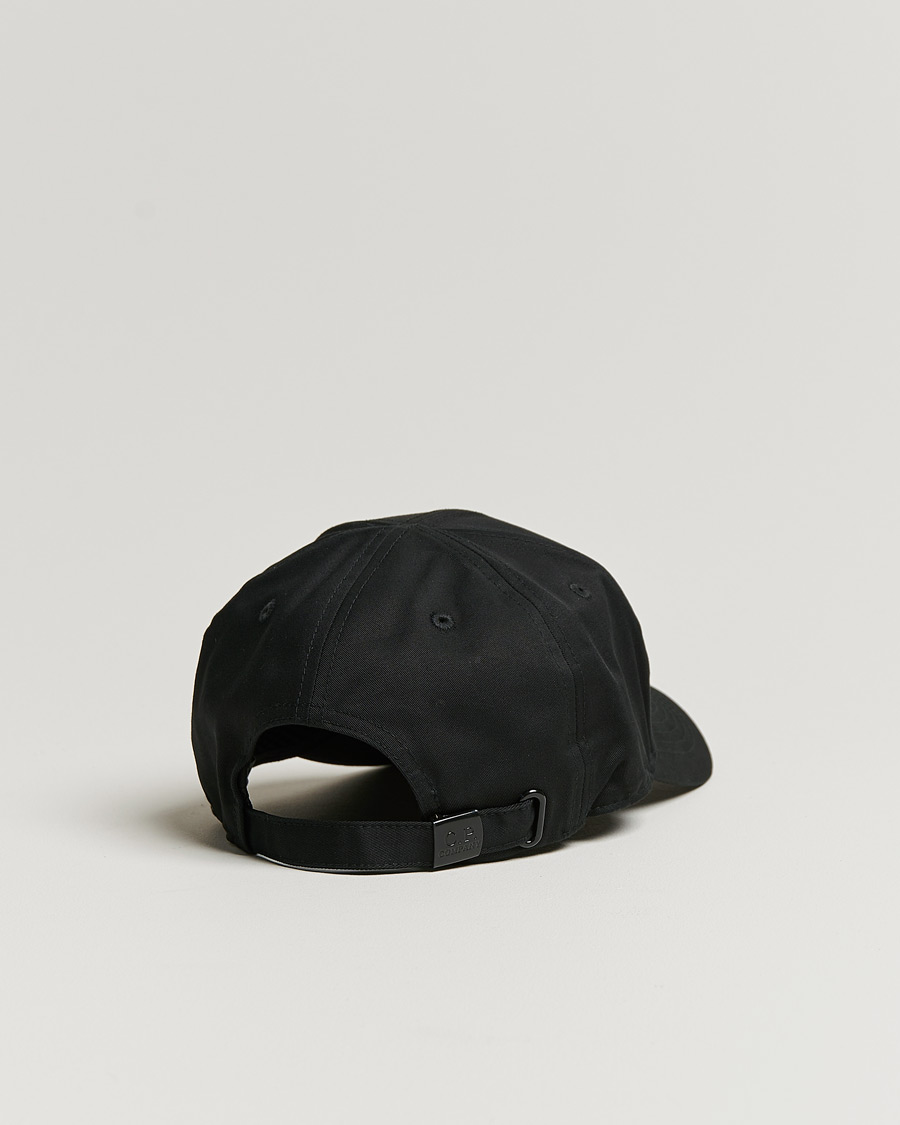 Herr | C.P. Company Cotton Gabardine Cap Black | C.P. Company | Cotton Gabardine Cap Black