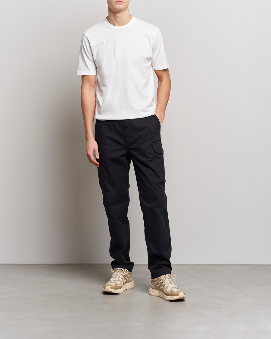 Herr | T-Shirts | C.P. Company | Garment Dyed Jersey Printed T-Shirt White