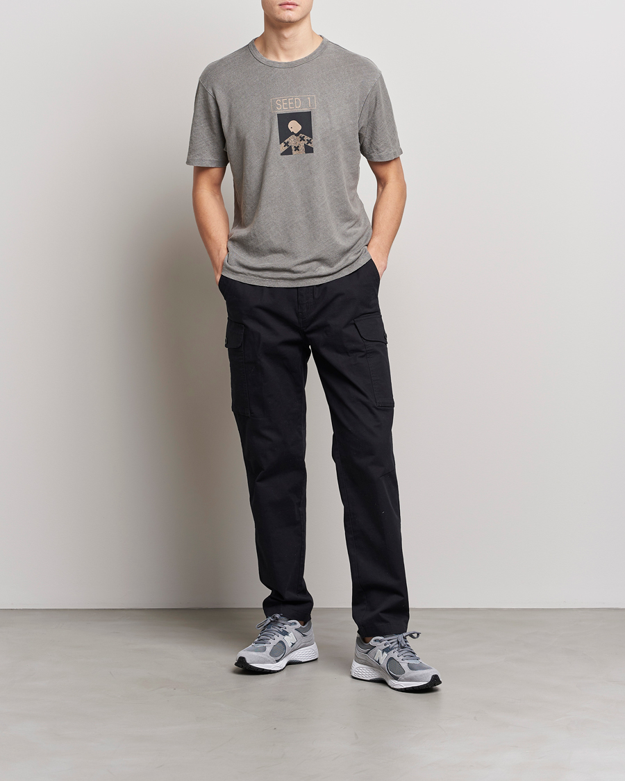 Herr | T-Shirts | C.P. Company | Seed Recycled Hemp T-Shirt Grey