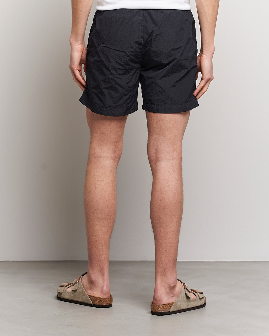 Herr | Badbyxor | C.P. Company | Flatt Nylon Garment Dyed Swimshorts Black