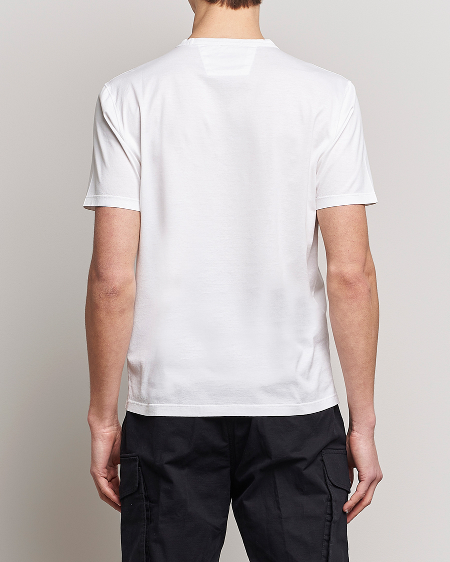 Herr | T-Shirts | C.P. Company | Mercerized Cotton Pocket T-Shirt White
