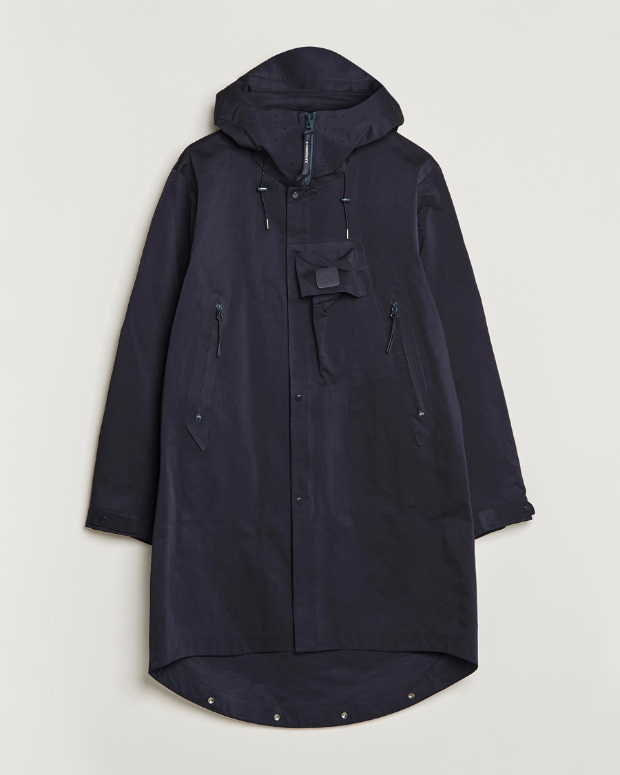 Herr | Jackor | C.P. Company | Metropolis A.A.C. Water resistant Long Jacket Navy