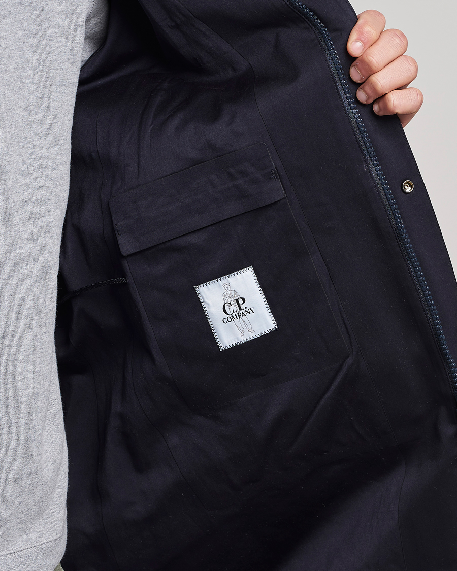 Herr | Jackor | C.P. Company | Metropolis A.A.C. Water resistant Long Jacket Navy