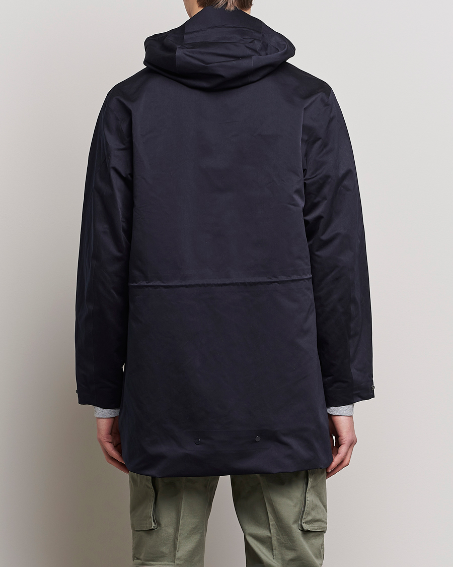 Herr | Jackor | C.P. Company | Metropolis A.A.C. Water resistant Long Jacket Navy
