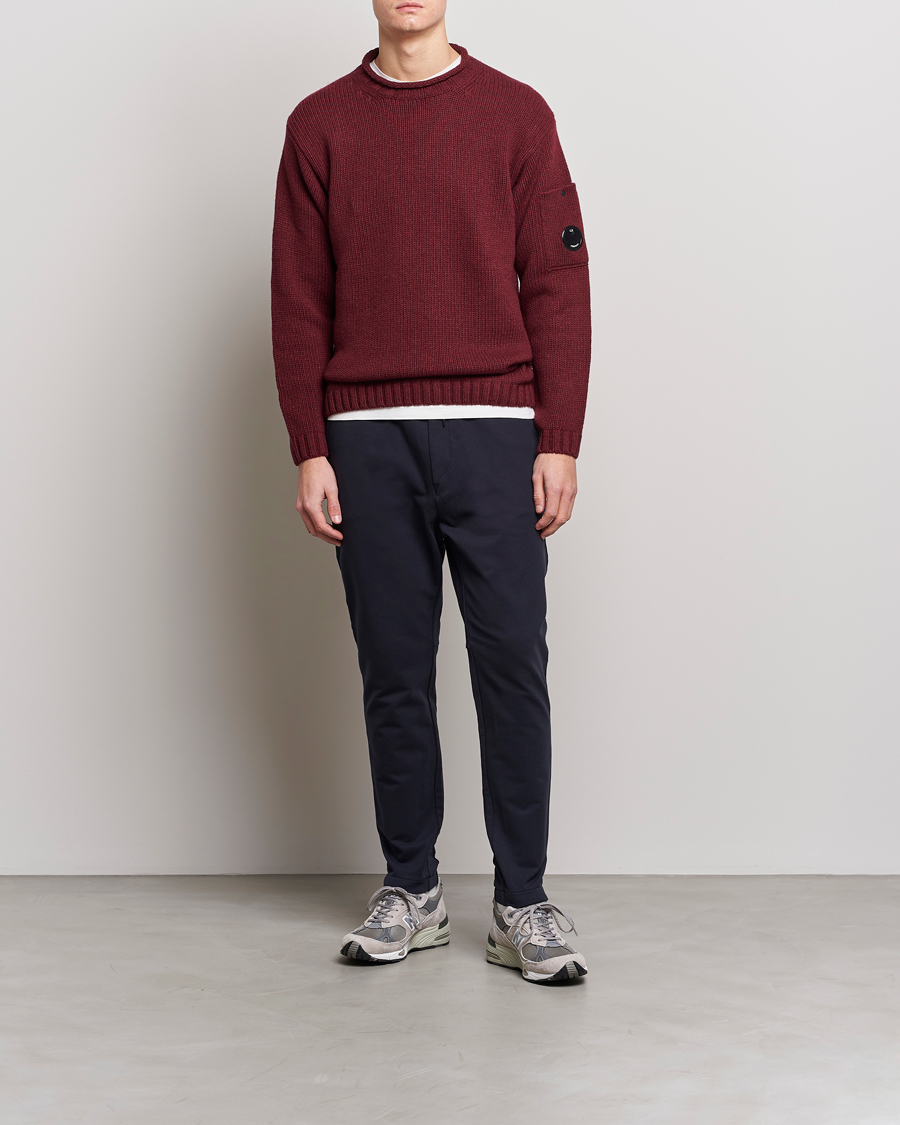 Herr | Byxor | C.P. Company | Metropolis Stretch Fleece Sweat Pants Navy