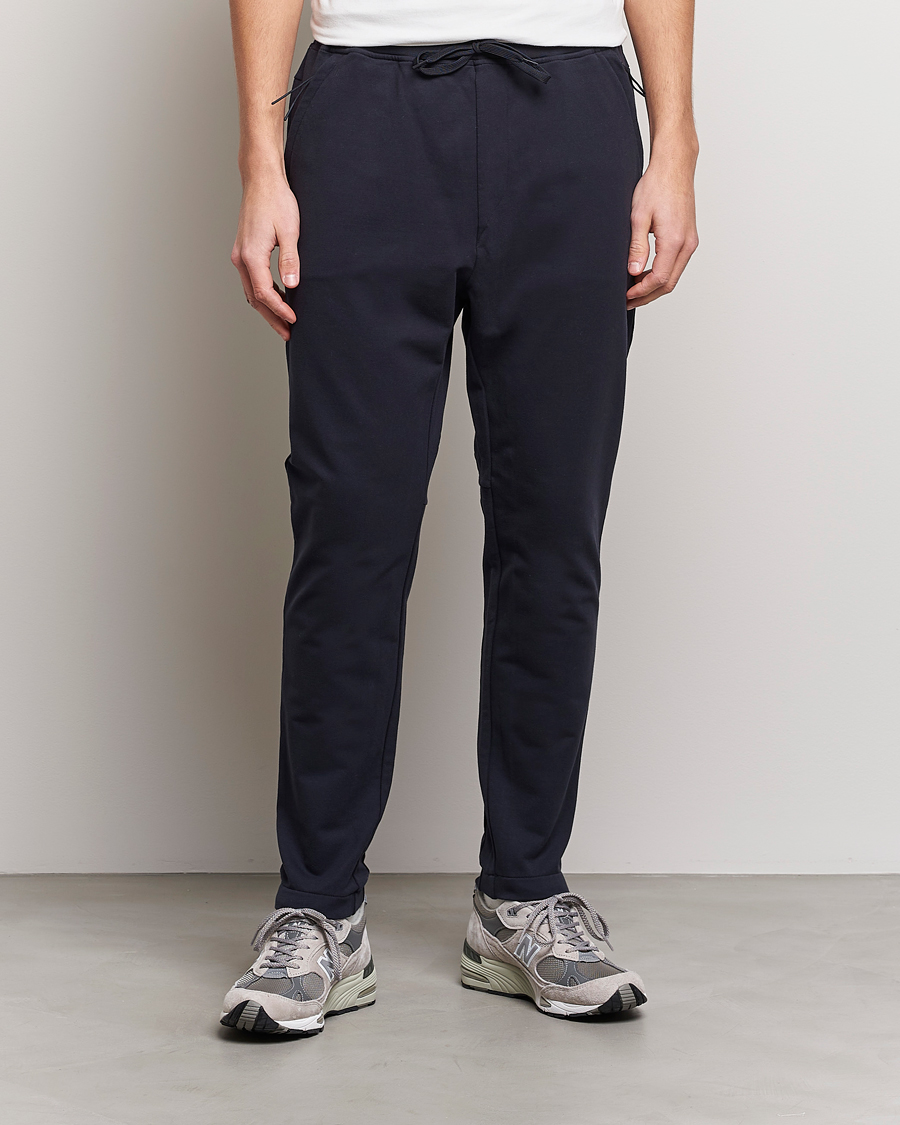 Herr | Byxor | C.P. Company | Metropolis Stretch Fleece Sweat Pants Navy