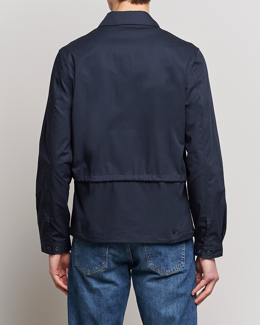 Herr | Skjortor | C.P. Company | Metropolis Cotton Gabardine Overshirt Navy