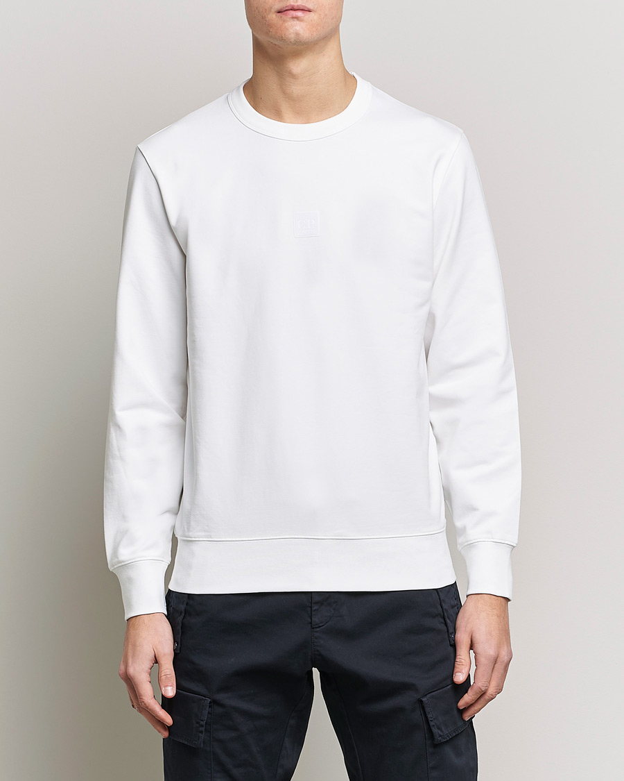 Herr | Sweatshirts | C.P. Company | Metropolis Stretch Fleece Sweatshirt White