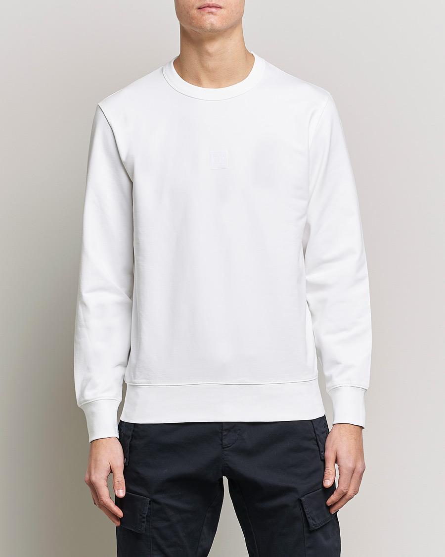 Herr | Tröjor | C.P. Company | Metropolis Stretch Fleece Sweatshirt White
