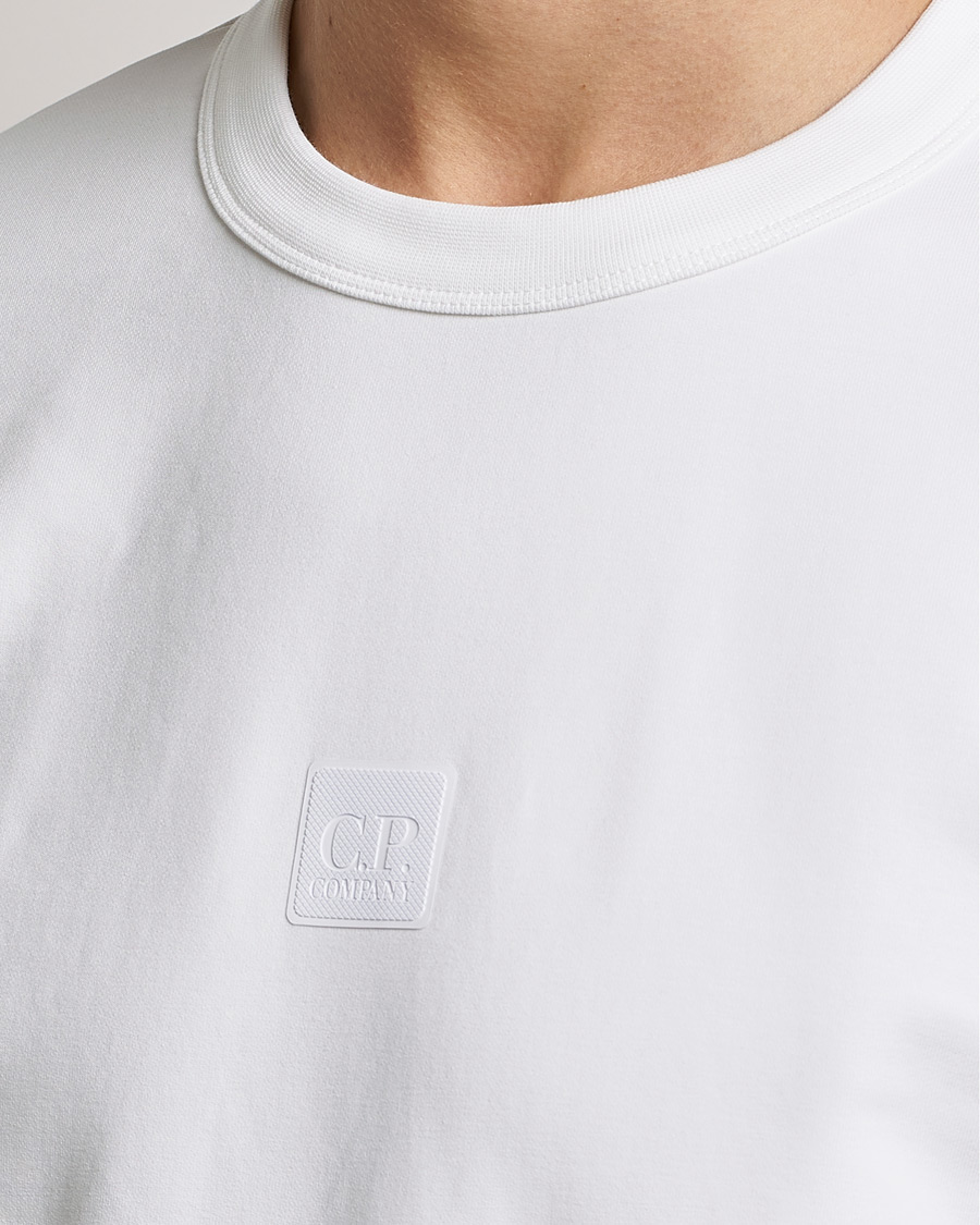 Herr | Tröjor | C.P. Company | Metropolis Stretch Fleece Sweatshirt White