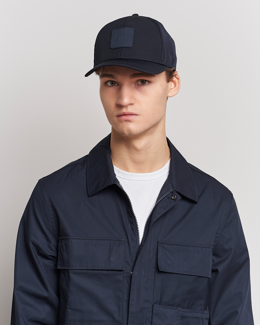 Herr | C.P. Company Metropolis Baseball Cap Navy | C.P. Company | Metropolis Baseball Cap Navy