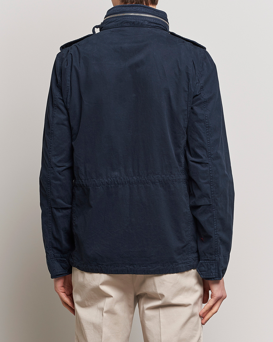 Herr | Jackor | Aspesi | Cotton Field Jacket Navy
