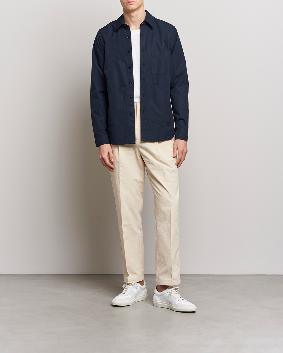 Herr | Jackor | Aspesi | Utility Shirt Jacket Navy