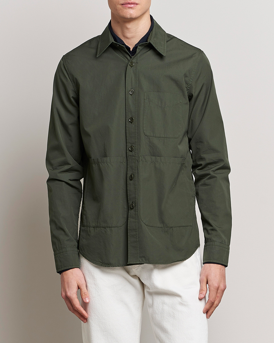 Herr | Jackor | Aspesi | Utility Shirt Jacket Dark Green