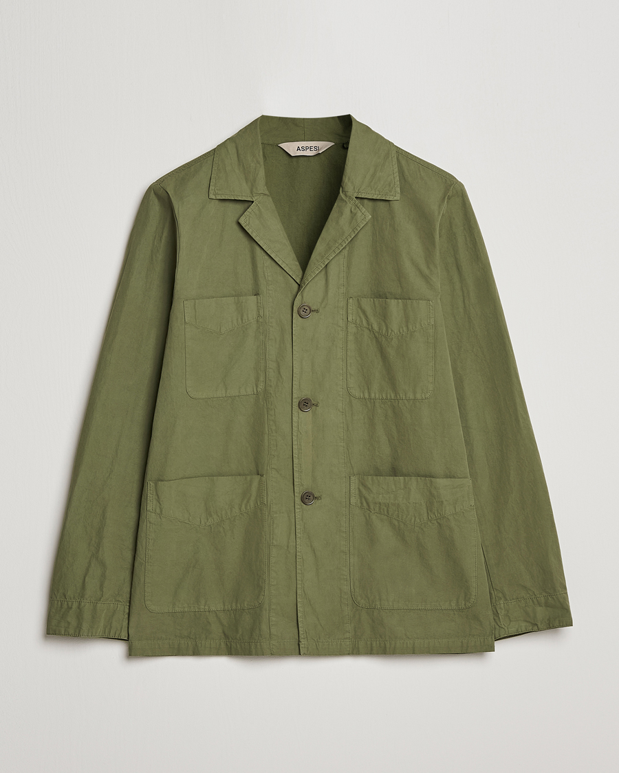 Herr | Jackor | Aspesi | Fadango Shirt Jacket Army Green