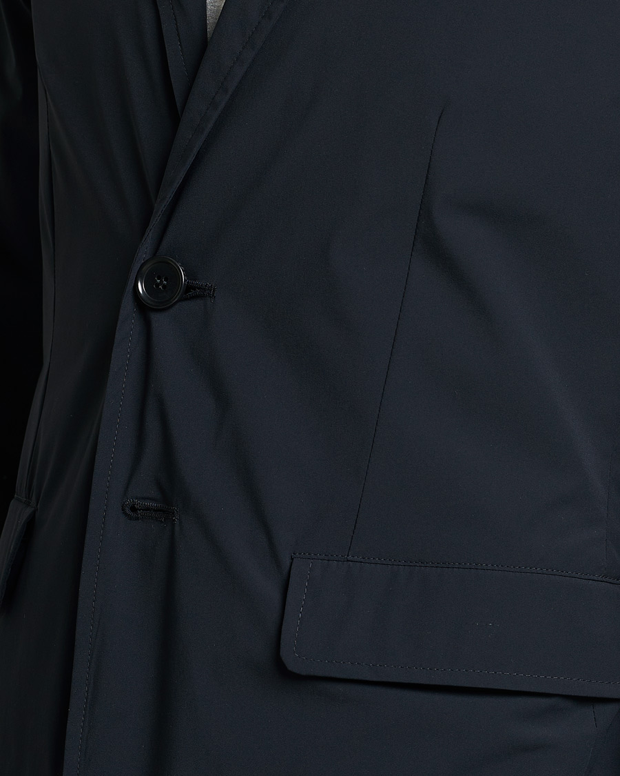 Herr | Kavajer | Aspesi | Stretch Nylon Blazer Navy