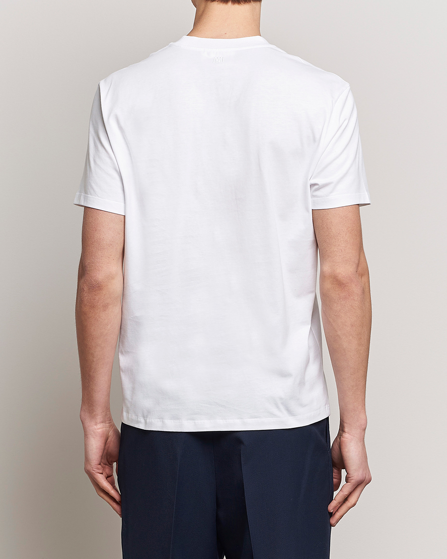 Herr | T-Shirts | AMI | Heart Logo T-Shirt White