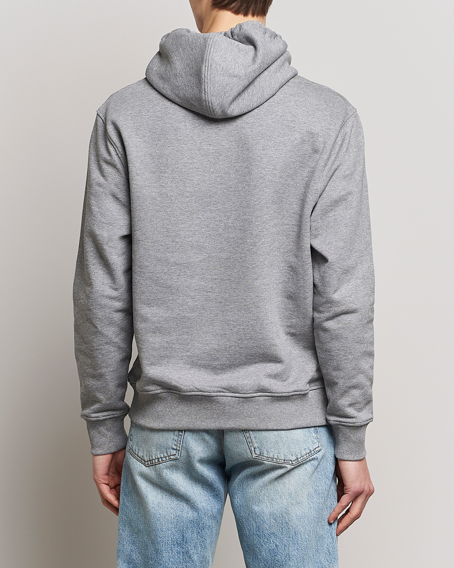 Herr | Tröjor | AMI | Heart Logo Hoodie Heather Grey