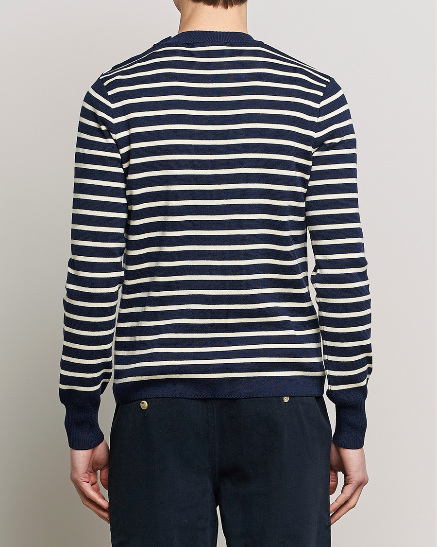 Herr | Tröjor | AMI | Sailor Sweater Navy/White