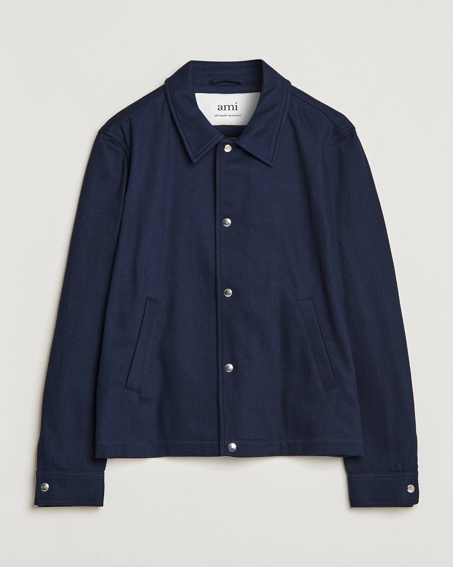 Herr | Jackor | AMI | Buttoned Jacket Navy