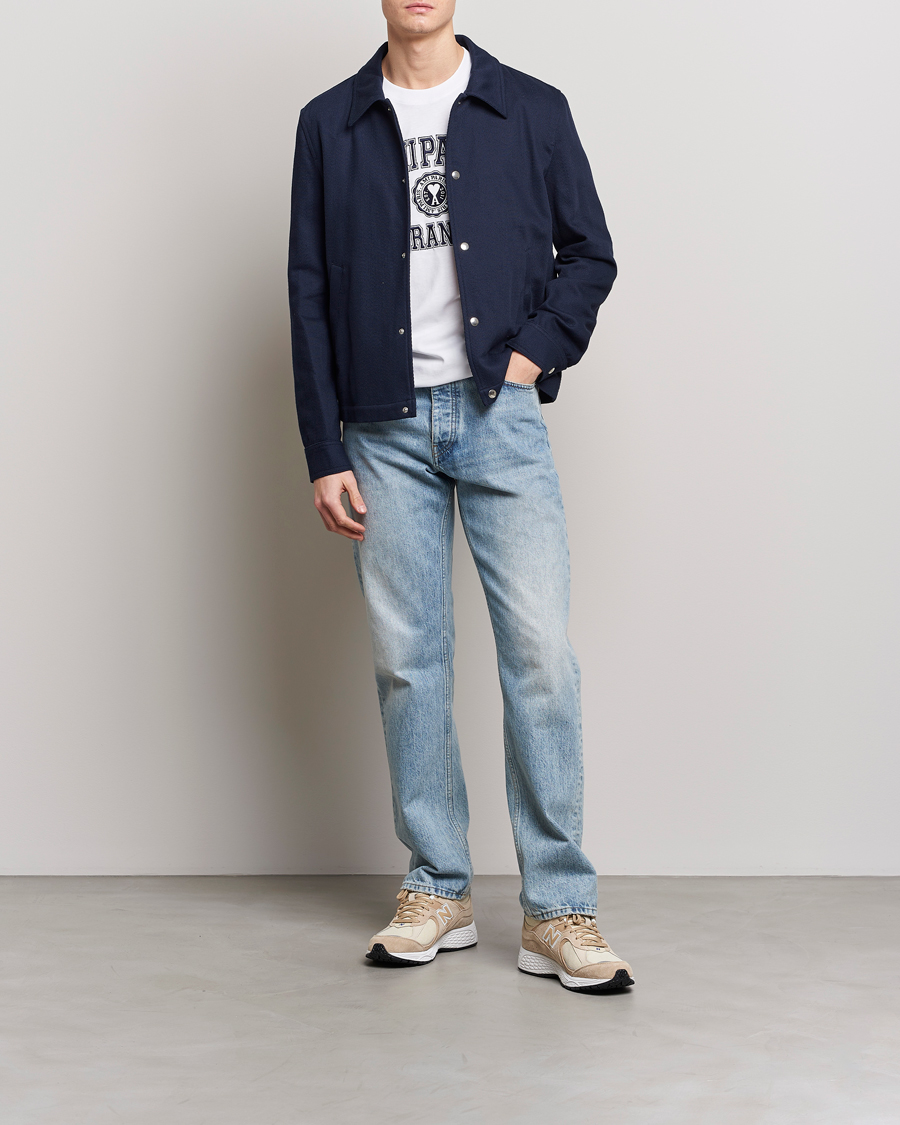 Herr | Jackor | AMI | Buttoned Jacket Navy