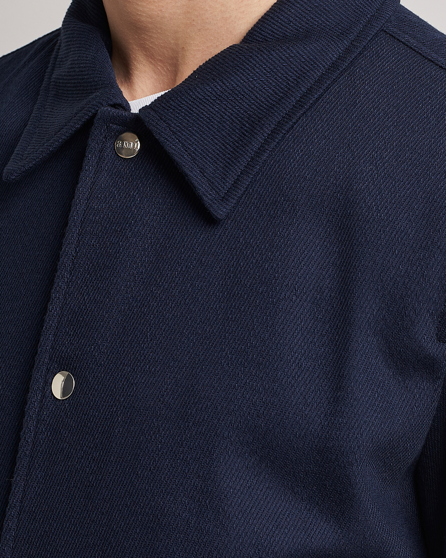 Herr | Jackor | AMI | Buttoned Jacket Navy