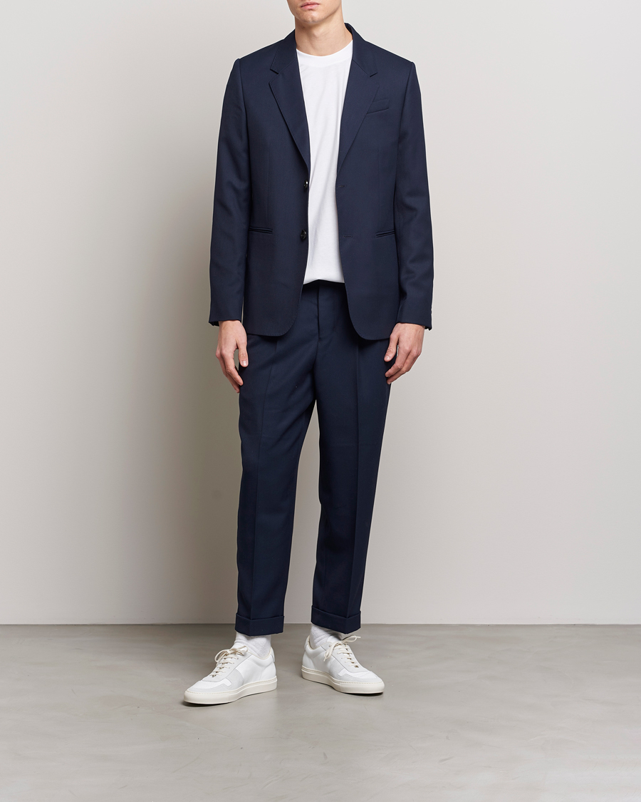 Herr | Kavajer | AMI | Wool Blazer Navy