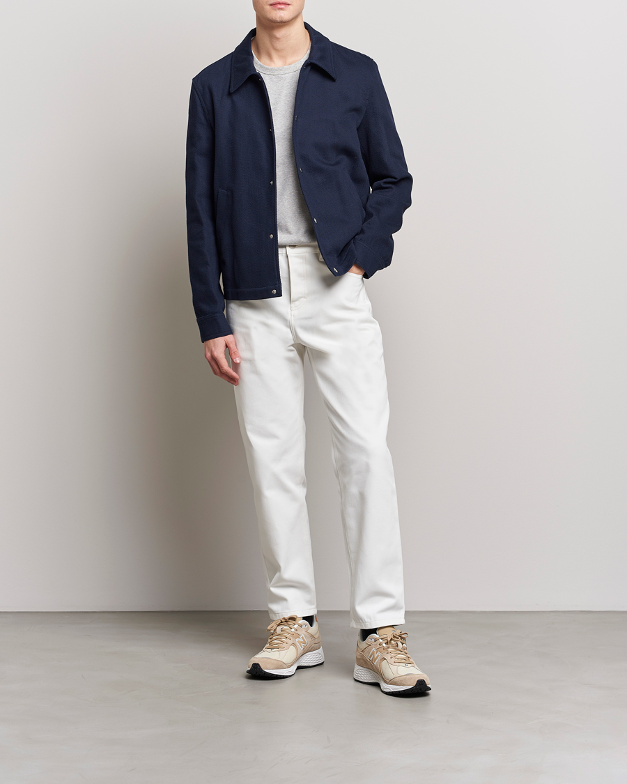 Herr | Jeans | AMI | Tapered Jeans Natural White