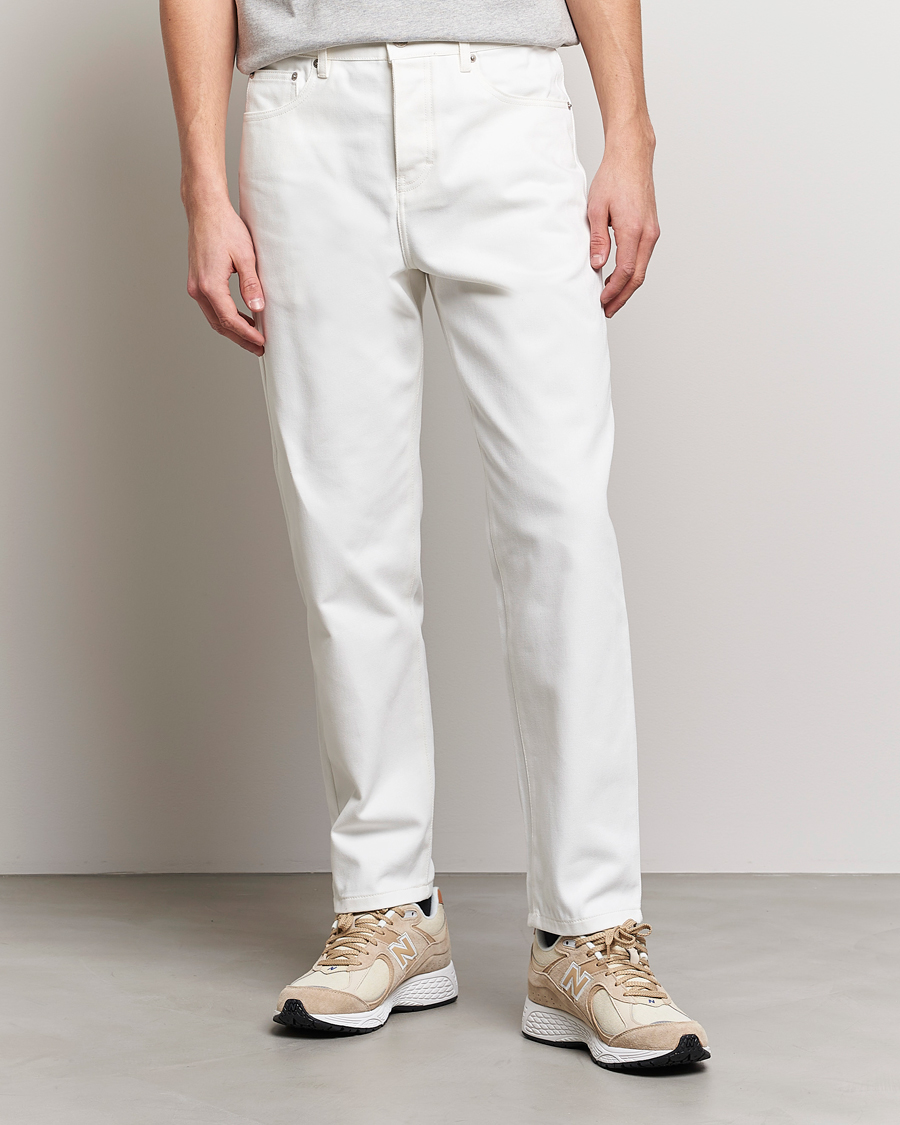 Herr | Straight leg | AMI | Tapered Jeans Natural White