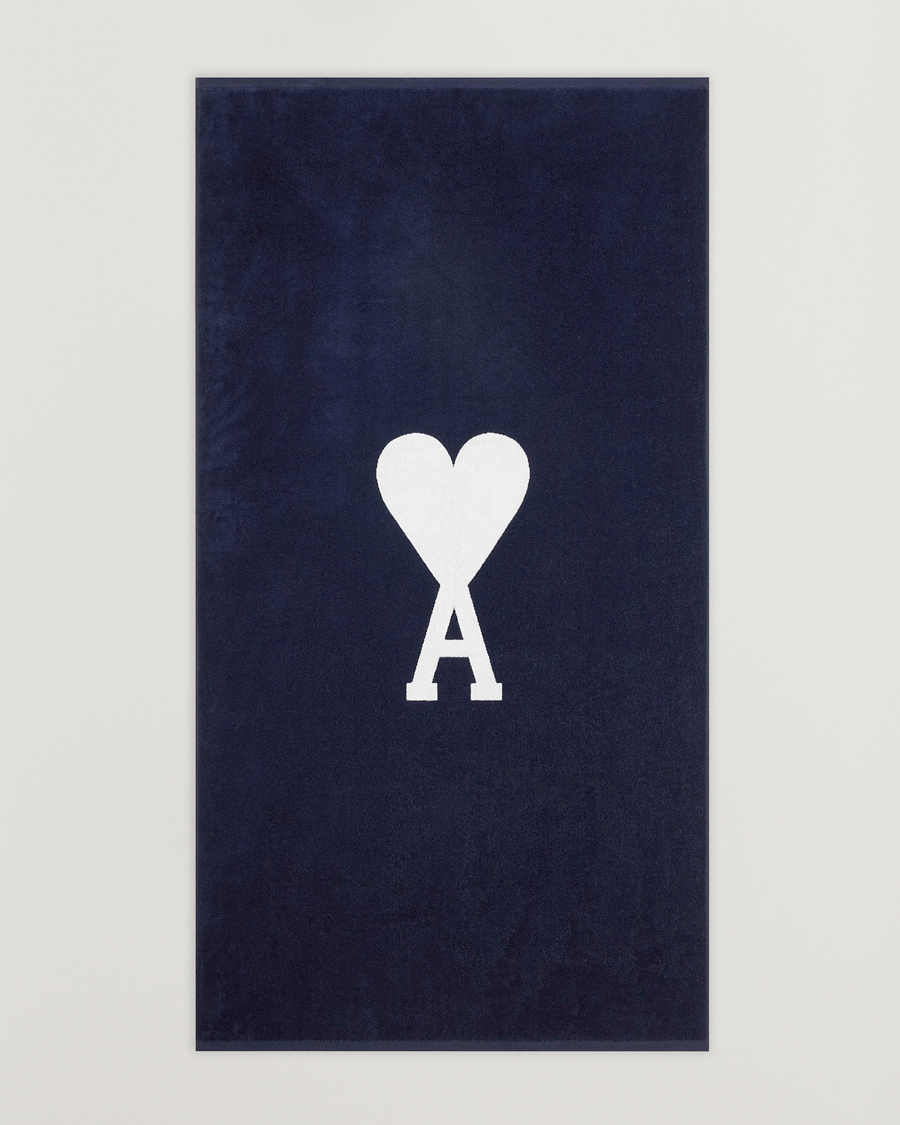 Herr | AMI Beach Towel Navy | AMI | Beach Towel Navy
