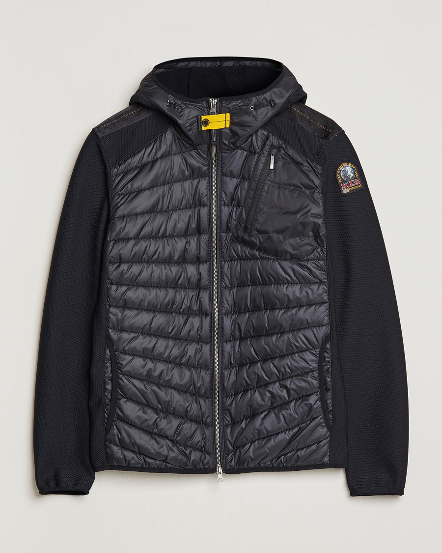 Herr | Jackor | Parajumpers | Nolan Mesh Hooded Hybrid Black