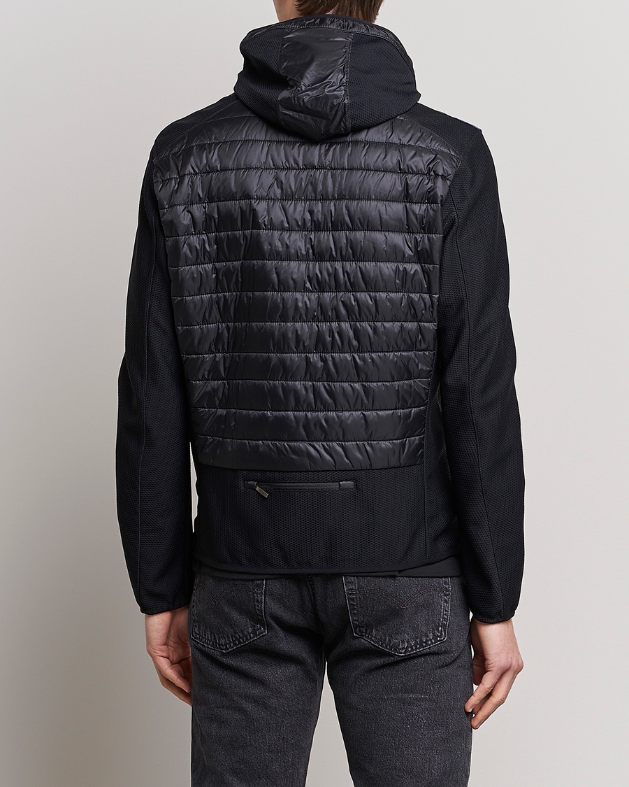 Herr | Jackor | Parajumpers | Nolan Mesh Hooded Hybrid Black