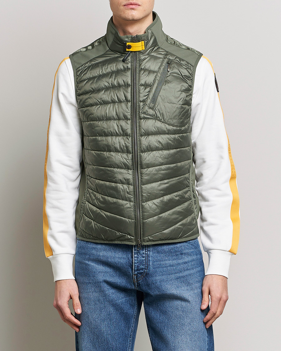 Herr | Höstjackor | Parajumpers | Zavier Hybrid Vest Thyme