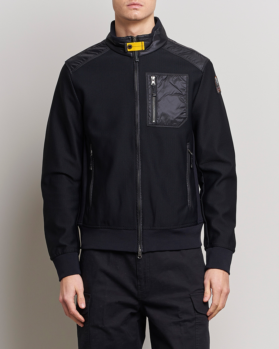 Herr | Hybridjackor | Parajumpers | London Hybrid Cool Down Jacket Black