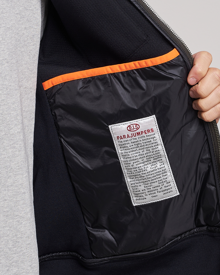 Herr | Jackor | Parajumpers | London Hybrid Cool Down Jacket Black